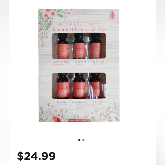 🆕 Pursonic Aromatherapy Essential Oils. Sealed. NWT. - Picture 2 of 10